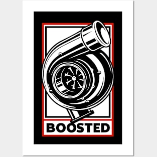 Booster Turbo Graphic Posters and Art